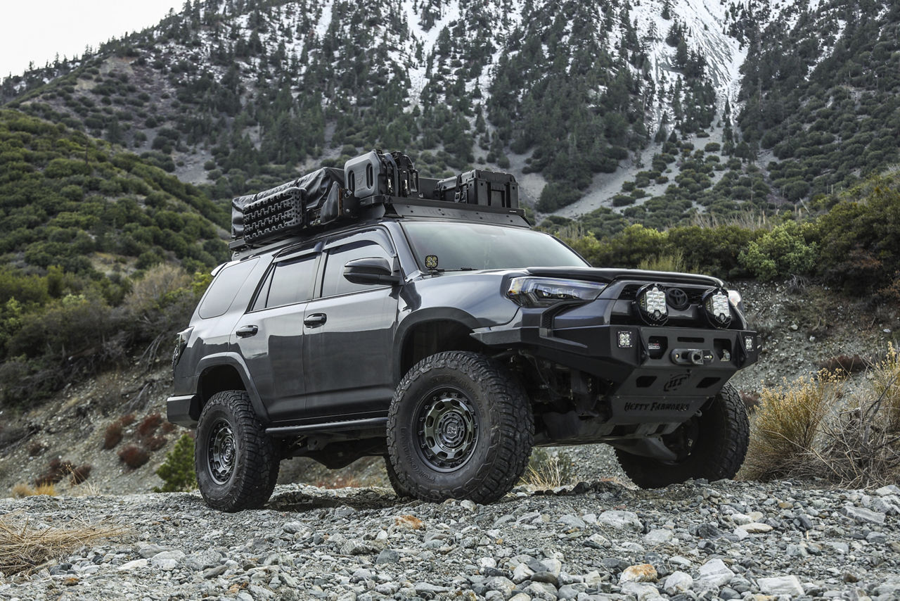 希少US TOYOTA純正4ランナー純正アルミ4runner マットブラック塗装 トヨタ フォーランナー 40周年記念特別仕様車スペシャル